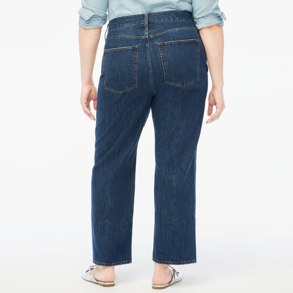 J. Crew 90s Vintage Baggy Tall Jeans Size 32T - Picture 3 of 5